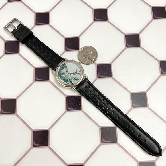 Vintage 2001 Valdawn x EPE Elvis Presley Musical Watch Plays “Love Me Tender” - Picture 9 of 16